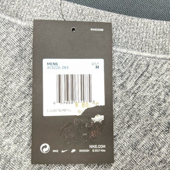 Nike  Golf Sweater Vest Sleeveless V-Neck Gray NWT - Picture 5 of 7